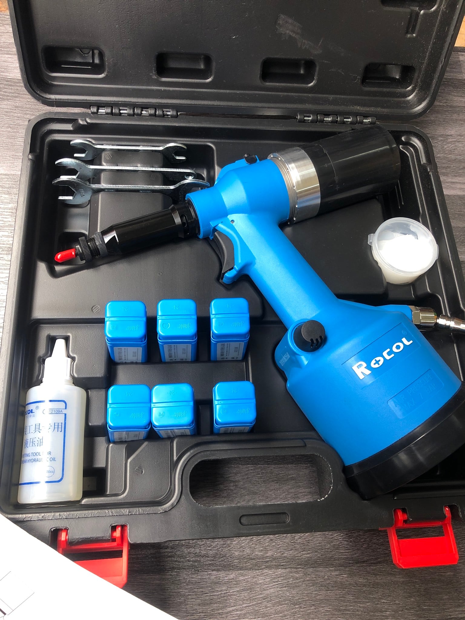 Súng rút ốc tán, súng rút ecu tán, súng rút đai ốc ROCOL RL0312