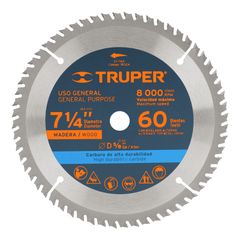 180mm Lưỡi cắt gỗ 60 răng Truper 18324 (ST-760)