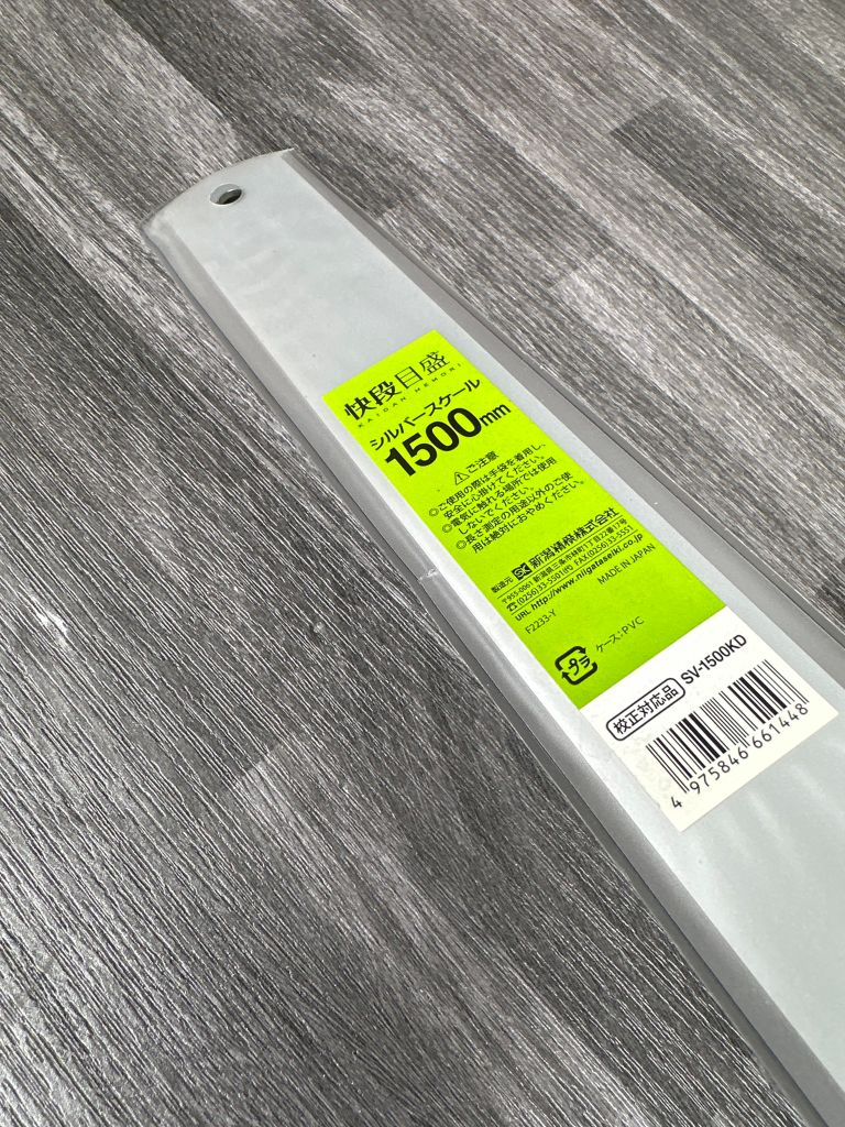 1500mm Thước lá inox vạch Kaidan Niigata SV-1500KD