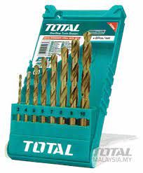 Bộ 8 mũi khoan kim loại Total TACSD0085