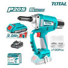 Máy rút rivet dùng pin 20V Total TRTLI20051