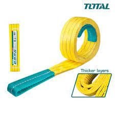 Dây cáp vải cẩu hàng vàng 3Tx5m Total THTWS0305