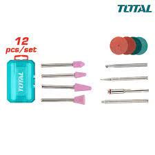 Bộ 12 linh kiện máy mài khuôn Total TAKMG2012