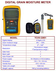 ĐỘ ẨM NÔNG SẢN TCVN-GM01