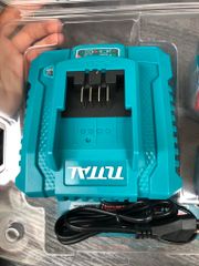 Bộ 2 Pin 20V 4.0Ah Và Sạc Nhanh 4A Total TFBCPK1424