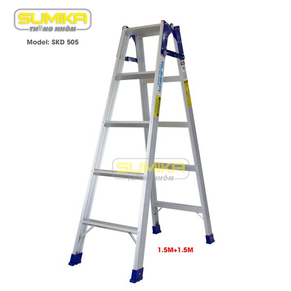 3.0m Thang nhôm xếp chữ A Sumika SKD505