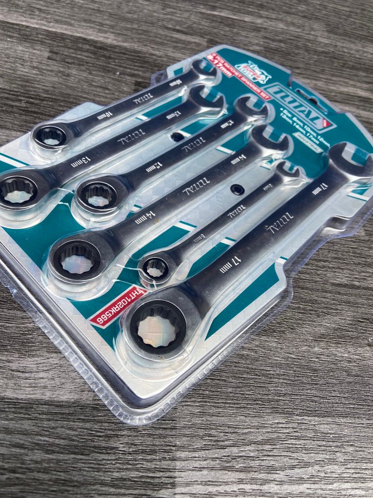 Bộ 6 Cờ lê miệng vòng 2 chiều Total THT102RK566