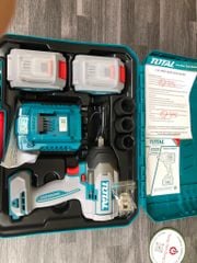 Máy siết bu lông dùng pin 20V Total TIWLI2085 (2 Pin 4.0Ah & Sạc)
