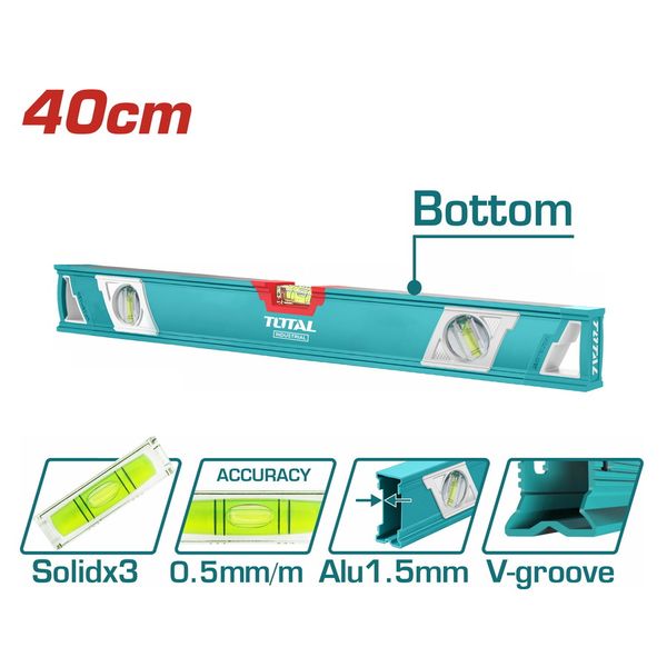 Thước thủy 40 cm Total TMT24086