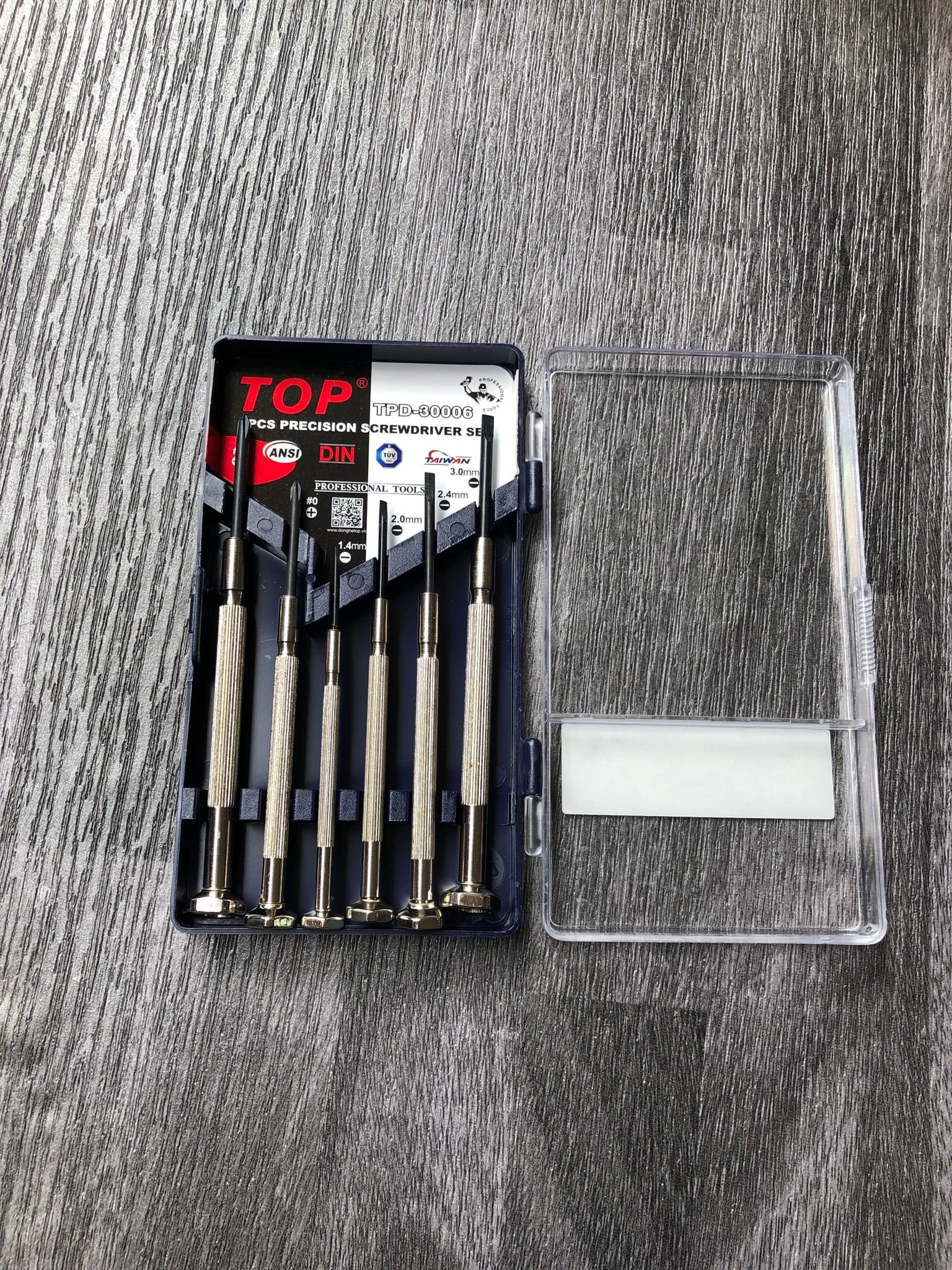 Bộ Tua Vít Sửa Đồng Hồ, Laptop 6 Cây TPD-30006