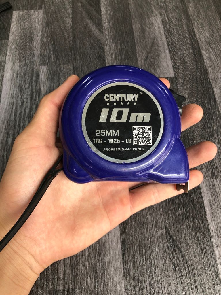 Thước kéo MÀU 10m LỖ BAN TRG-1025-LB