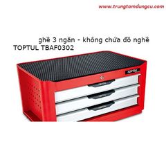 Tủ dụng cụ 3 ngăn - không có đồ nghề TOPTUL TBAF0302