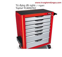 Tủ đựng đồ nghề 7 ngăn - màu đỏ TOPTUL TCAM0702