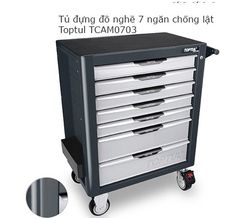 Tủ chứa đồ nghề 7 ngăn chống lật TOPTUL TCAM0703