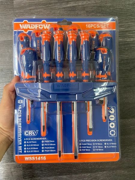 Bộ 16 tua vít WADFOW WSS1416