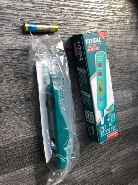 Bút thử điện AC 12-300V Total THT2930021