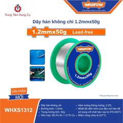 Dây hàn không chì 1.2mmx50g WADFOW WHXS1312