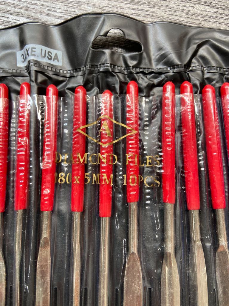 5mm Bộ giũa 10 chi tiết 3AXE