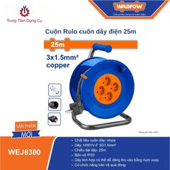 Cuộn Rulo cuốn dây điện 25m WADFOW WEJ8380