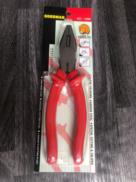 7'' Kìm điện Goodman đỏ KD-1006D7