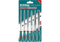 3x140mm Bộ giũa sắt 6 chi tiết Total THT91462