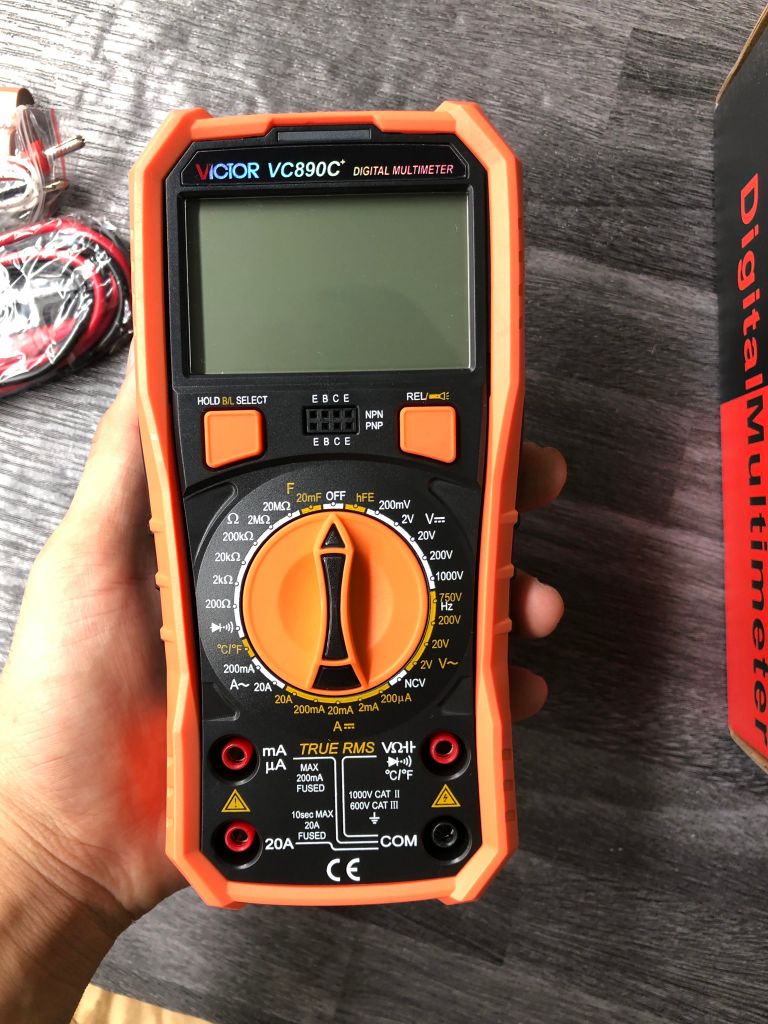 ĐỒNG HỒ VẠN NĂNG VICTOR VC890C+