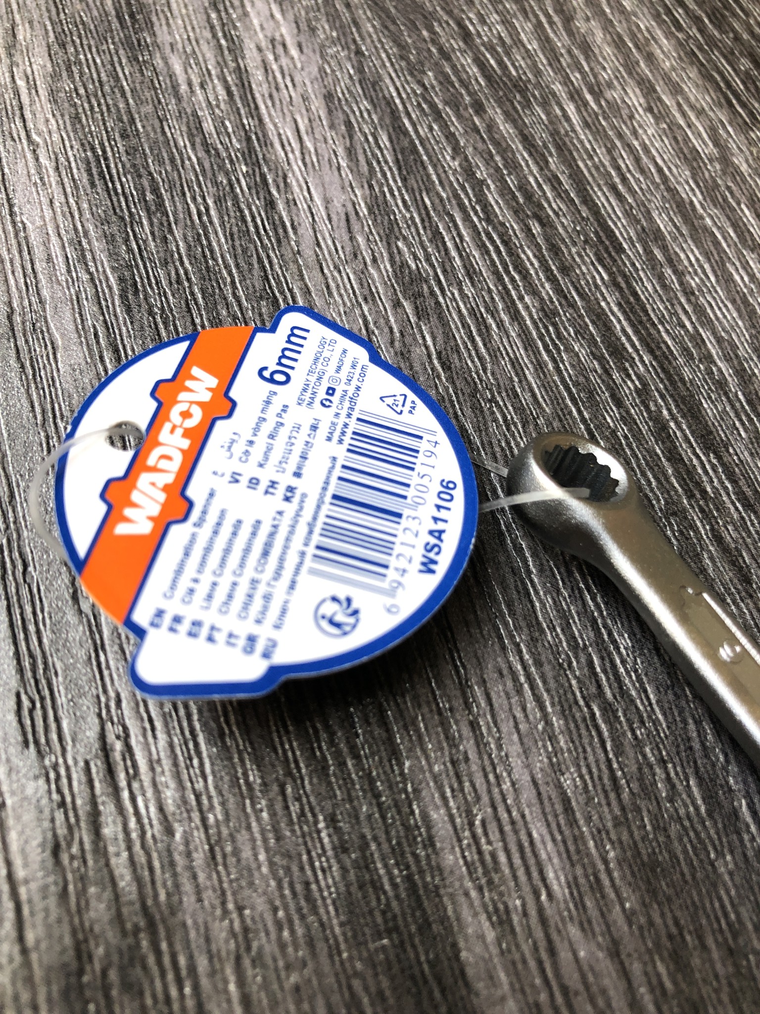 Cờ lê vòng miệng 6mm Wadfow WSA1106
