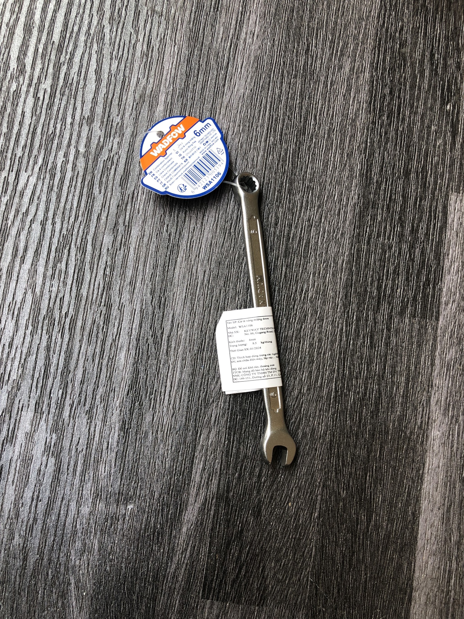 Cờ lê vòng miệng 6mm Wadfow WSA1106