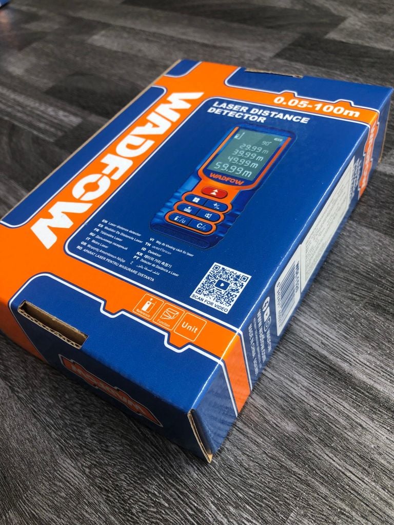 0.05-100m Máy đo khoảng cách laser Wadfow WDL1520