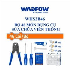 Bộ 46 món dụng cụ sửa chữa viễn thông Wadfow WHS2B46