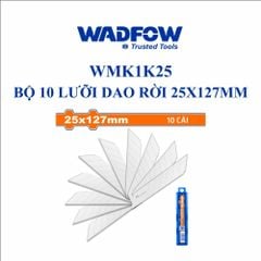 Bộ 10 lưỡi dao rời 25x127mm Wadfow WMK1K25