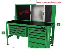 Bàn nguội chuyên dùng có Tủ treo không đồ nghề TOPTUL GCAZ0005