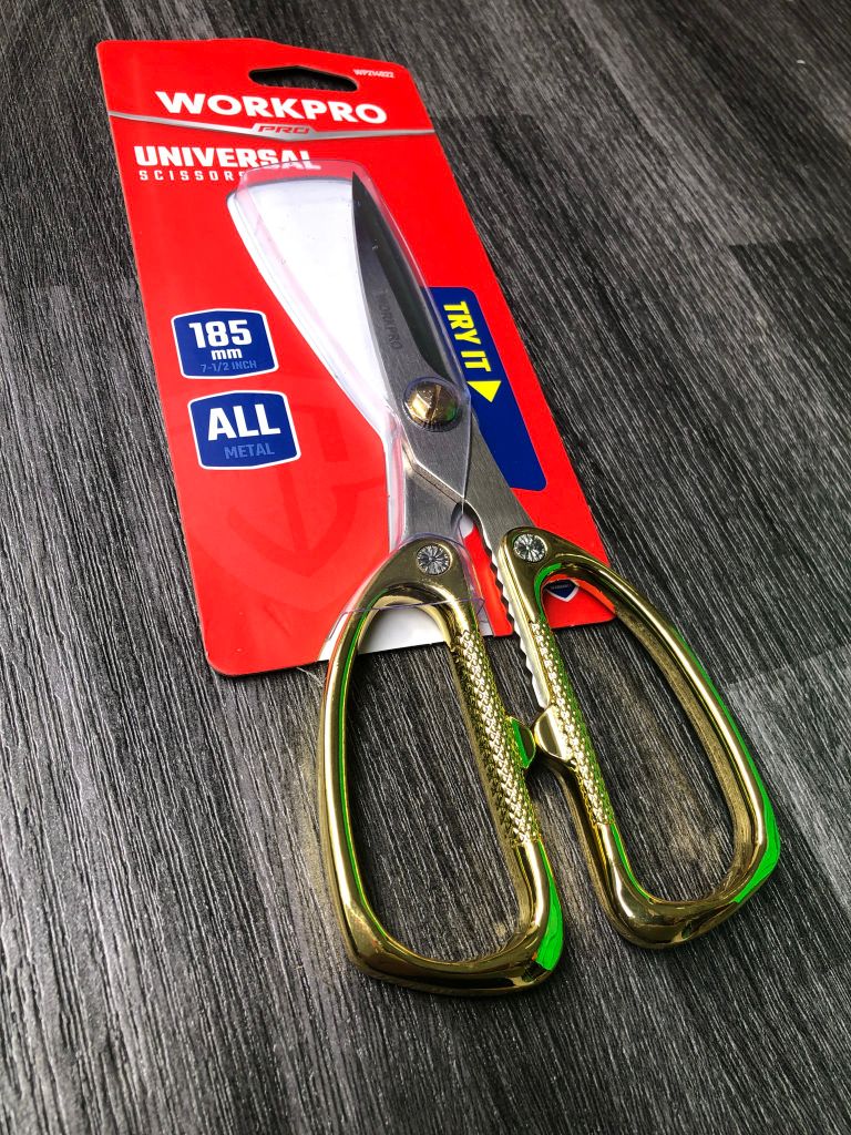 Kéo đa năng bằng thép không gỉ kích thước180mm (7 inches)
Workpro - WP 214022