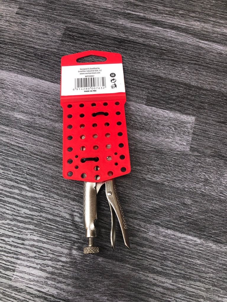 Kìm bấm mũi cong 5 inch 130mm Workpro - WP231057