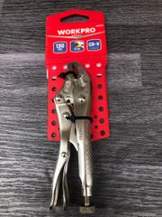 Kìm bấm mũi cong 5 inch 130mm Workpro - WP231057