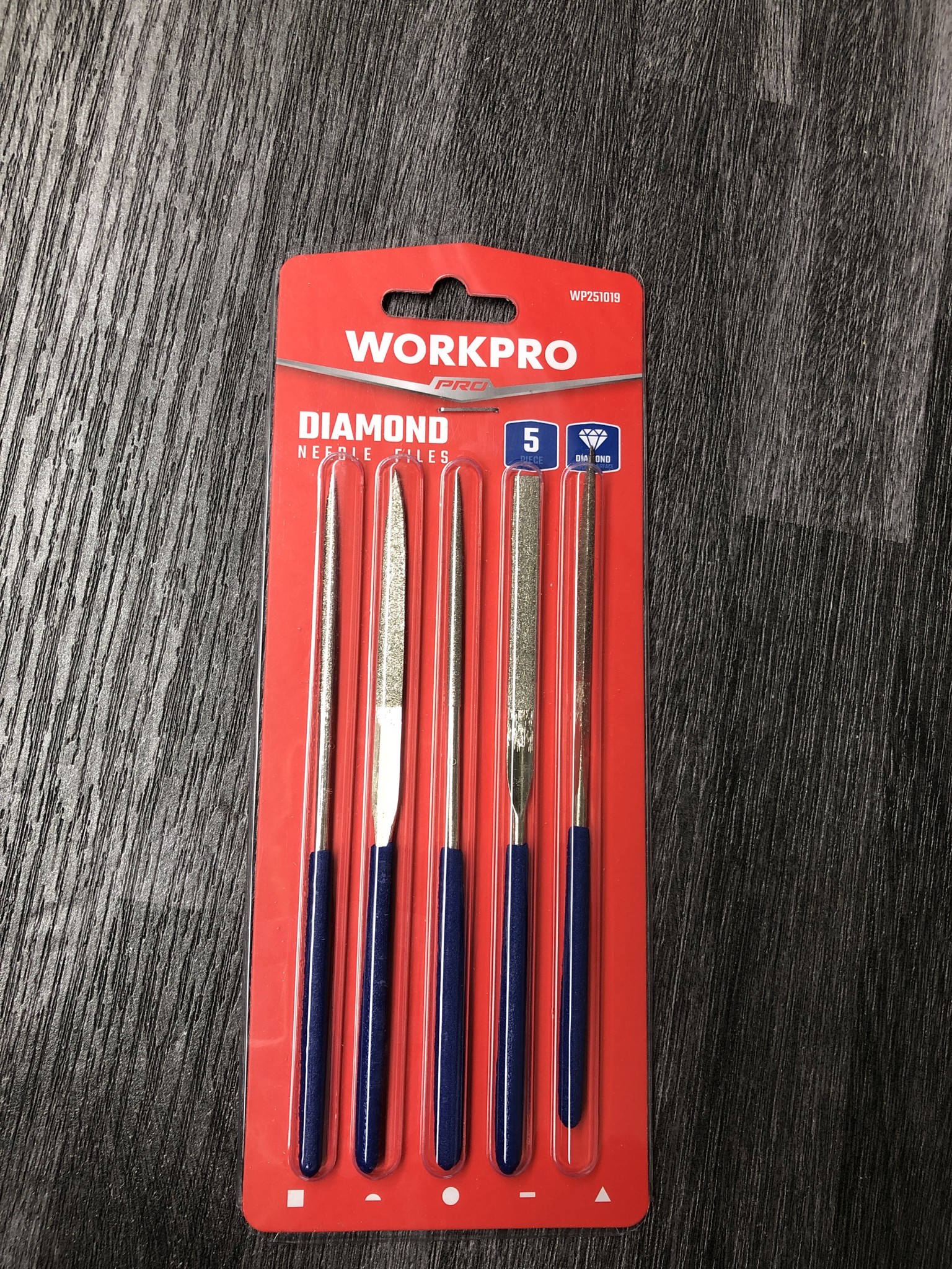 Bộ giũa kim cương (1 set = 5 cái) Workpro - WP251019