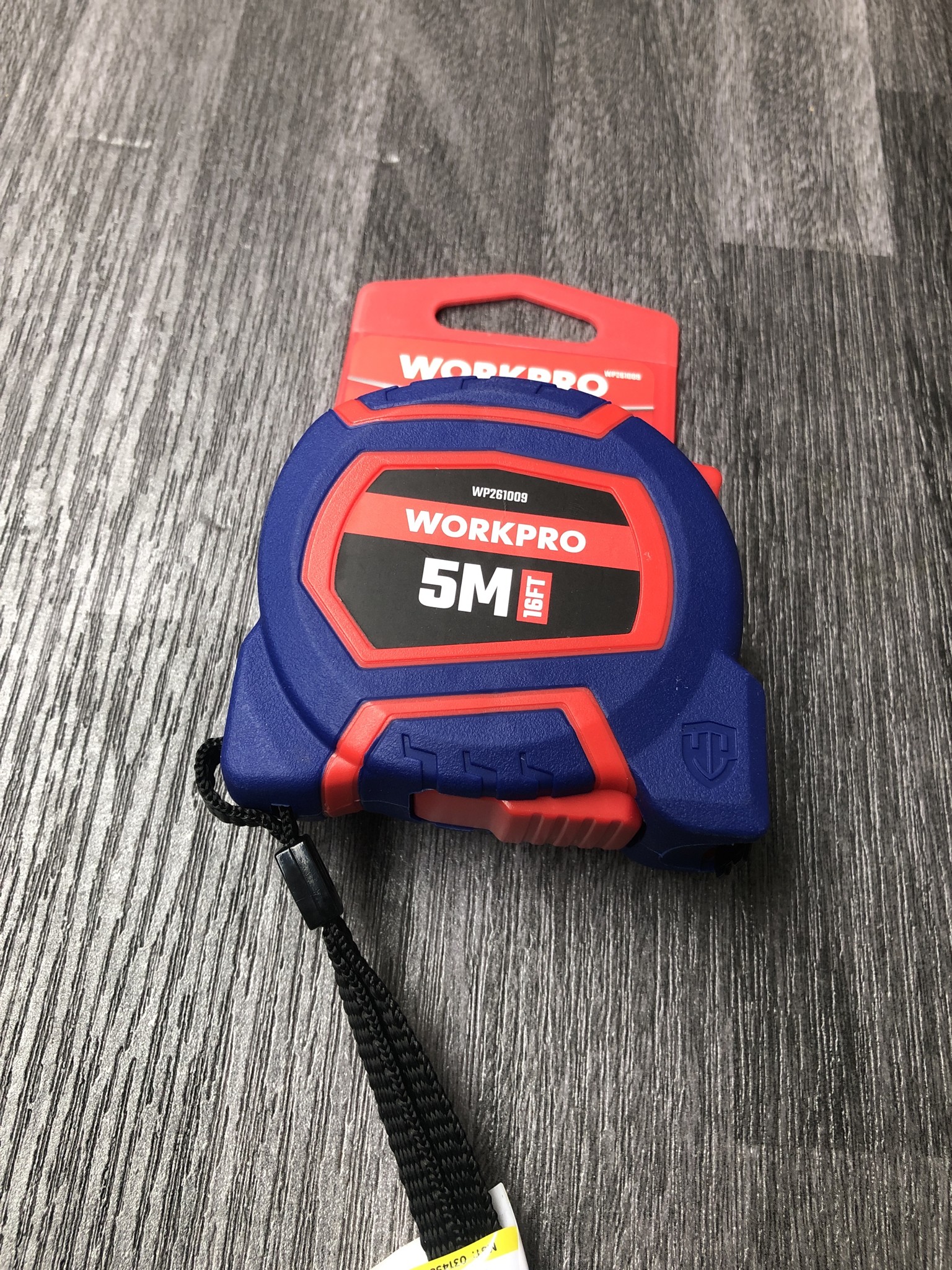 Thước cuộn tráng nylon, kích thước 5Mx19mm Workpro - WP261009