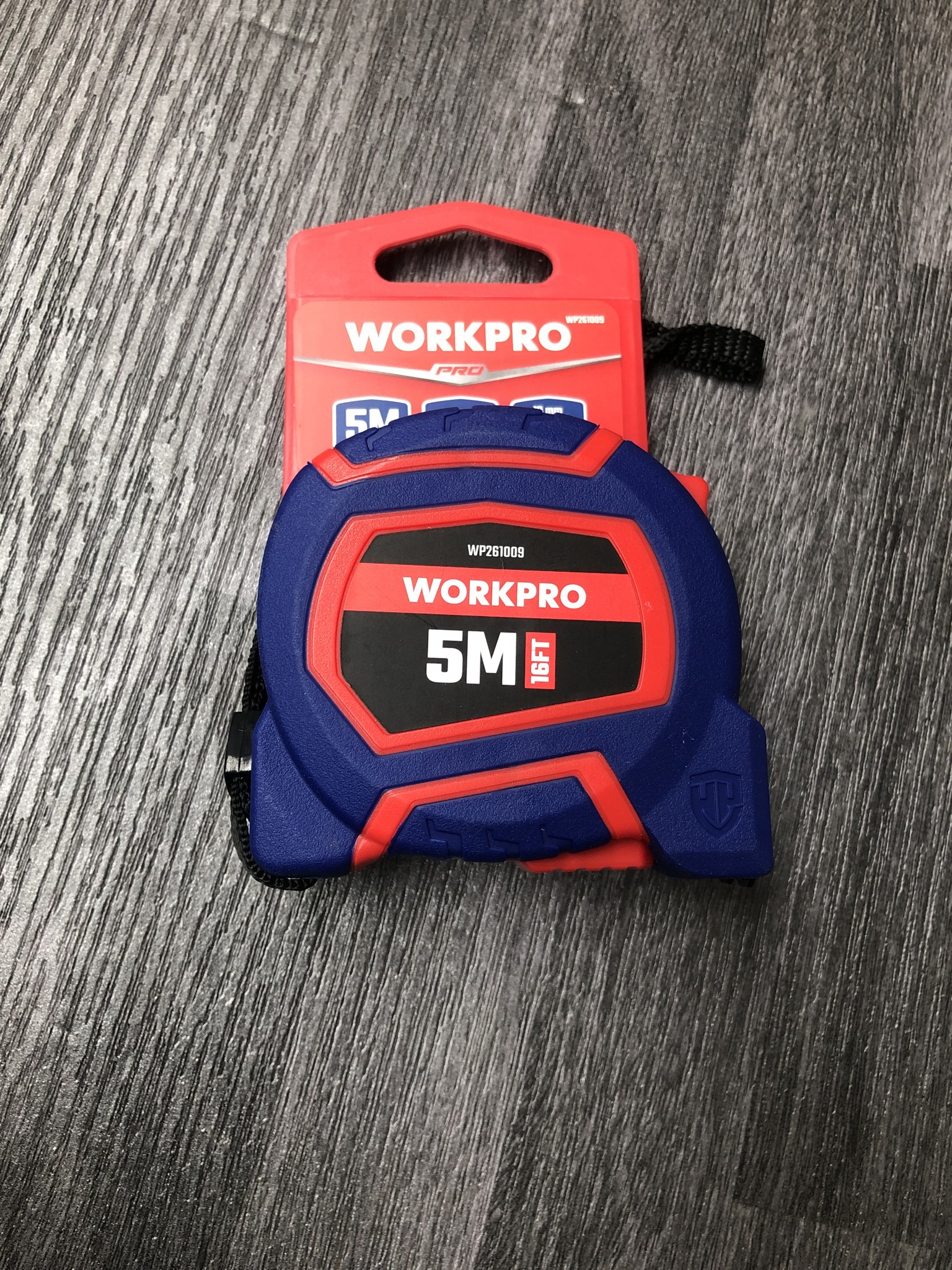 Thước cuộn tráng nylon, kích thước 5Mx19mm Workpro - WP261009