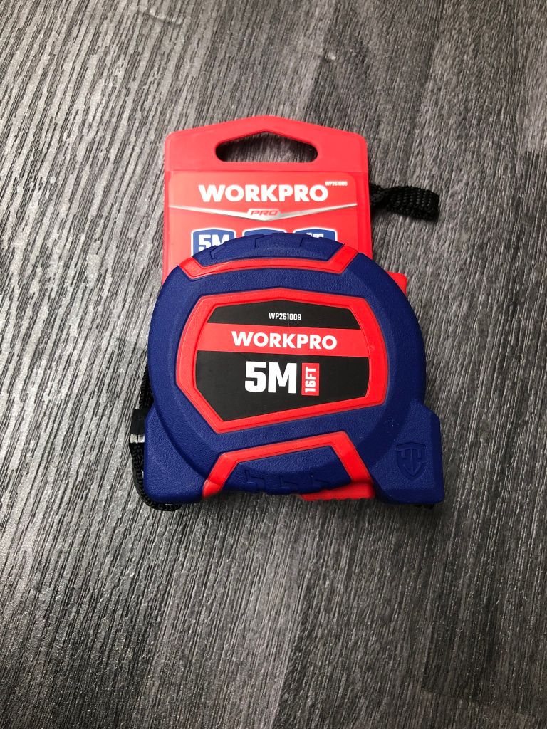 Thước cuộn tráng nylon, kích thước 5Mx19mm Workpro - WP261009