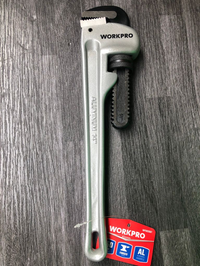 Mỏ lết bằng nhôm (Cờ lê điều chỉnh được), kích thước 350mm (14 inches)
Workpro - WP302007