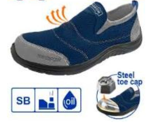 Giày bảo hộ mũi thép 41 Wadfow WSB1541