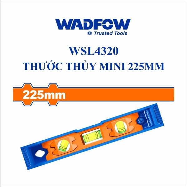 Thước thủy mini 225mm Wadfow WSL4320