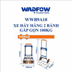 Xe đẩy hàng 2 bánh gấp gọn 100kg Wadfow WWB9A10