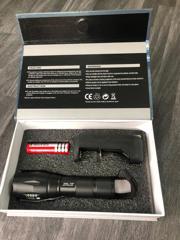 Đèn pin Ultrafire TM-E6 bóng CREE LED XML-T6