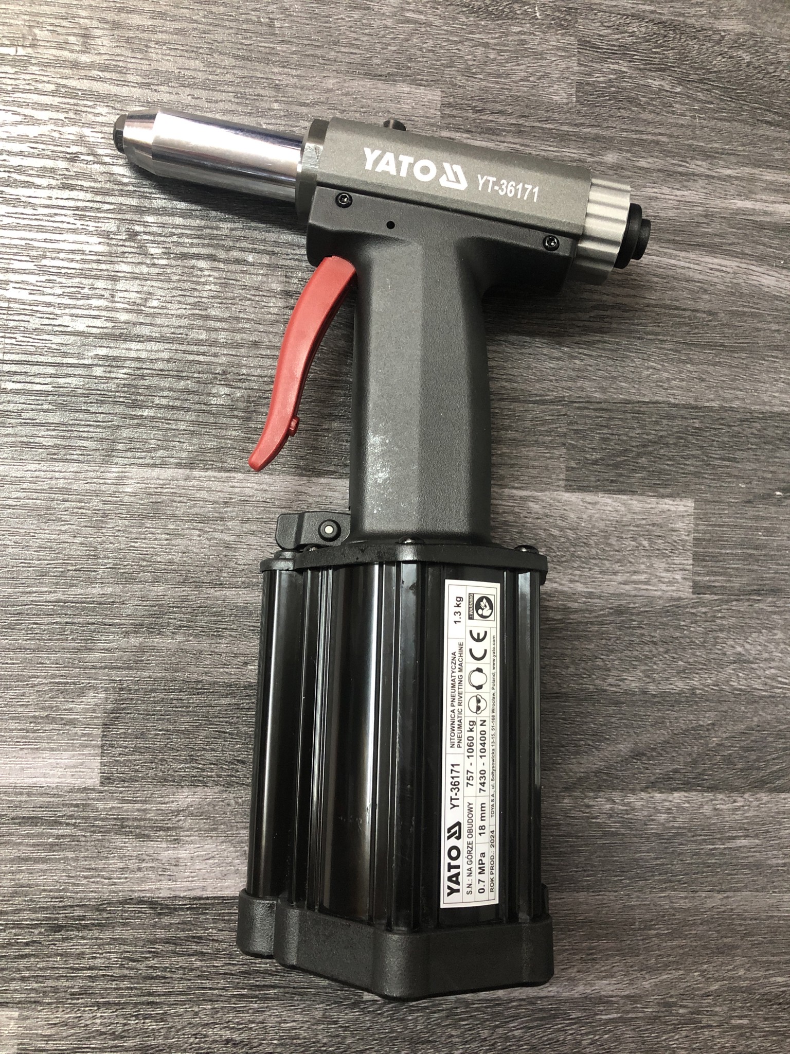 Súng Rút Rivet Khí Nén /2.4-5.0Mm Yato YT-36171