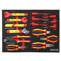 Khay dụng cụ sửa chữa cách điện 15 chi tiết Yato YT-55305T2