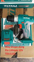 12V Máy khoan vặn vít dùng pin Total TDLI1221