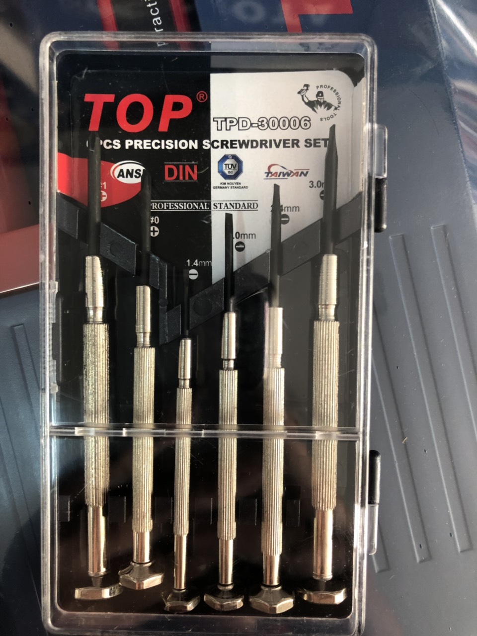 Bộ Tua Vít Sửa Đồng Hồ, Laptop 6 Cây TPD-30006