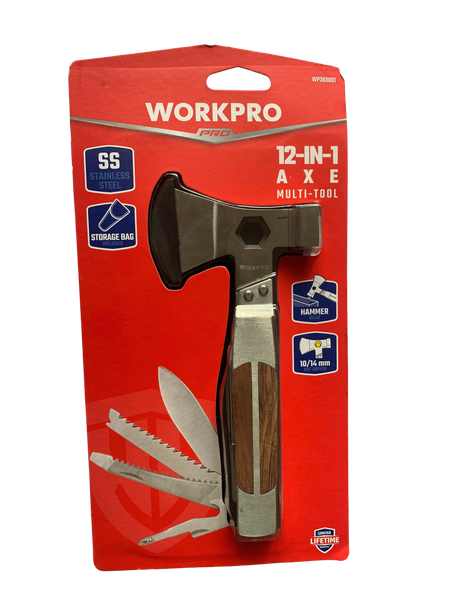 Rìu đa năng 12in1 Workpro - WP383001