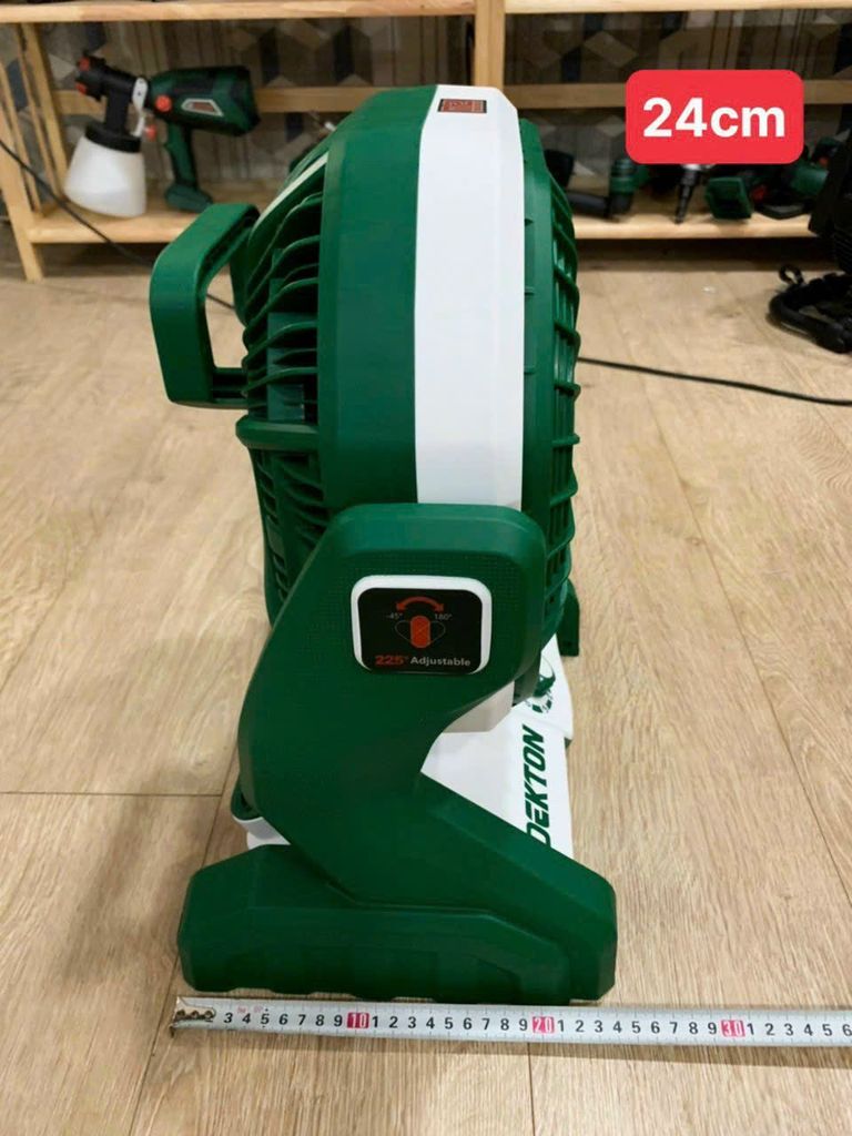 Quạt Dùng Pin Dekton M21-Q255 - Giải Pháp Làm Mát Di Động Hiệu Quả